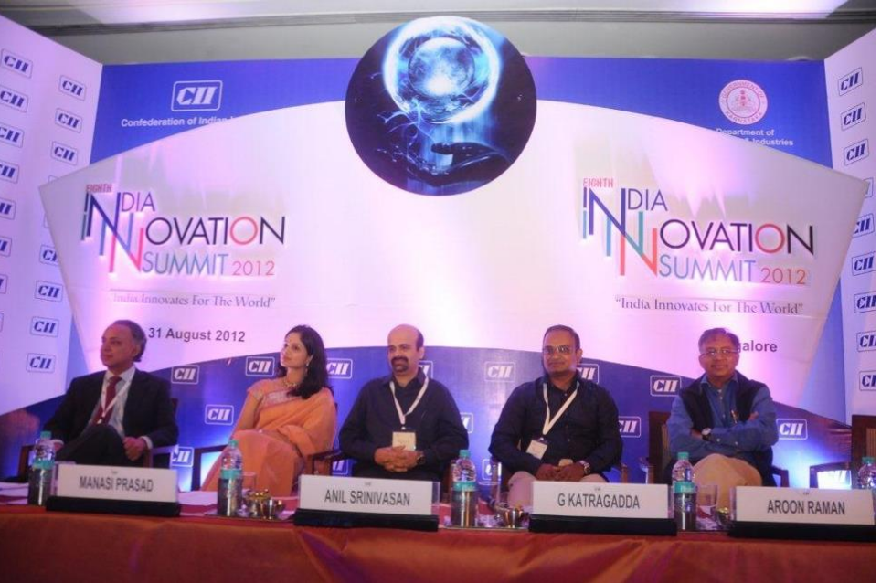 Manasi speaking at the CII India Innovation Summit